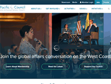 Tablet Screenshot of pacificcouncil.org